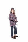 Giacca Sartoriale a Quadri Tartan donna Tensione in - 6