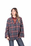 Giacca Sartoriale a Quadri Tartan donna Tensione in - 1