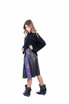 Pullover Oversize Nero in Maglia donna Tensione in - 5