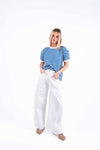 Jeans Balloon Fit Bianchi donna Tensione in - 2