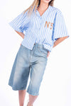 Bermuda Denim donna Tensione in - 1
