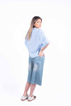 Bermuda Denim donna Tensione in - 5