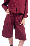 Bermuda Cargo Bordeaux donna Tensione in - 1