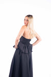 Top a Fascia Nero donna Tensione in - 4