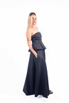 Top a Fascia Nero donna Tensione in - 3