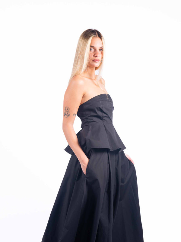 Top a Fascia Nero da donna Tensione in