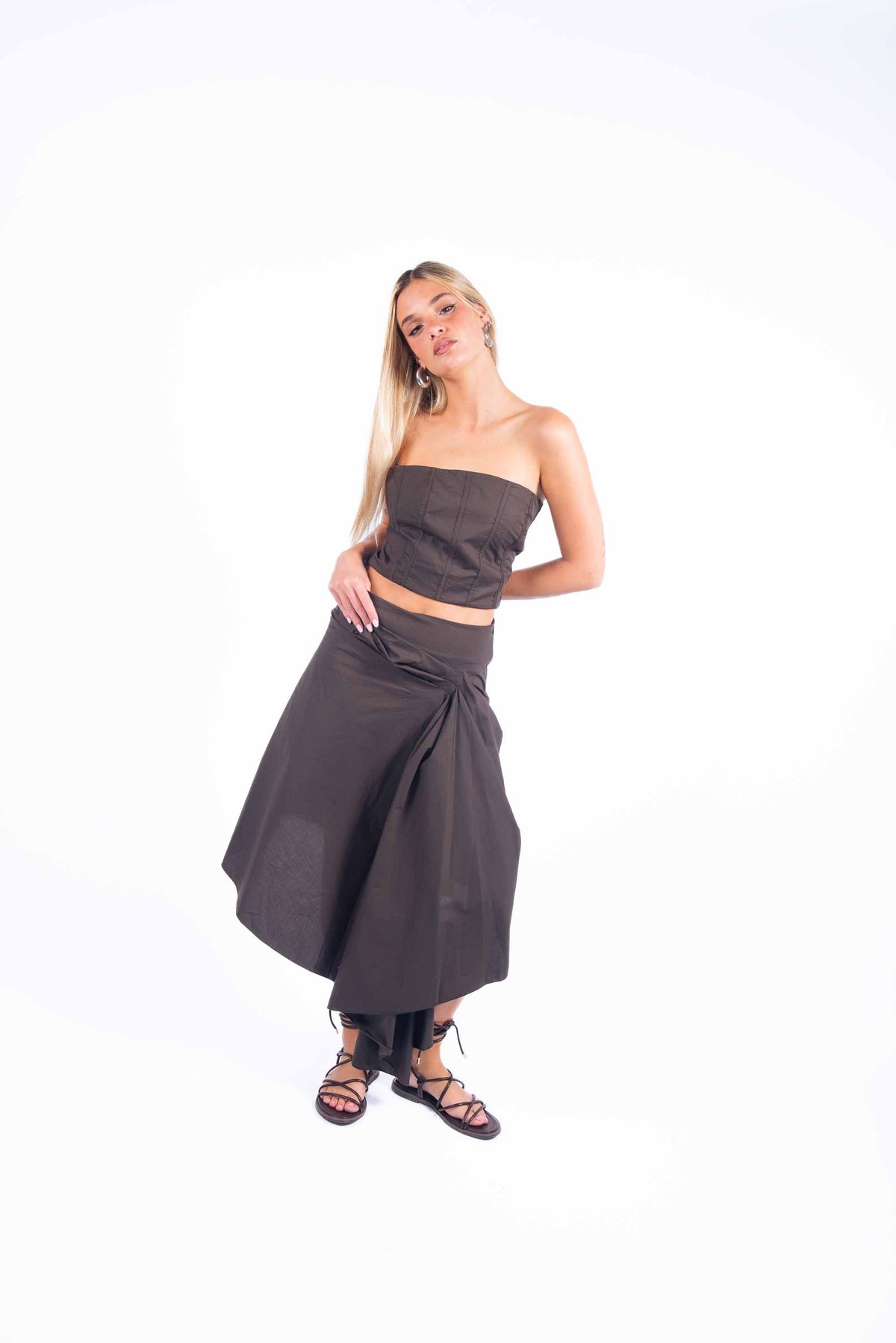 Top Corsetto Strutturato donna Tensione in - 4