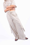 Pantaloni Cargo a Righe donna Tensione in - 1