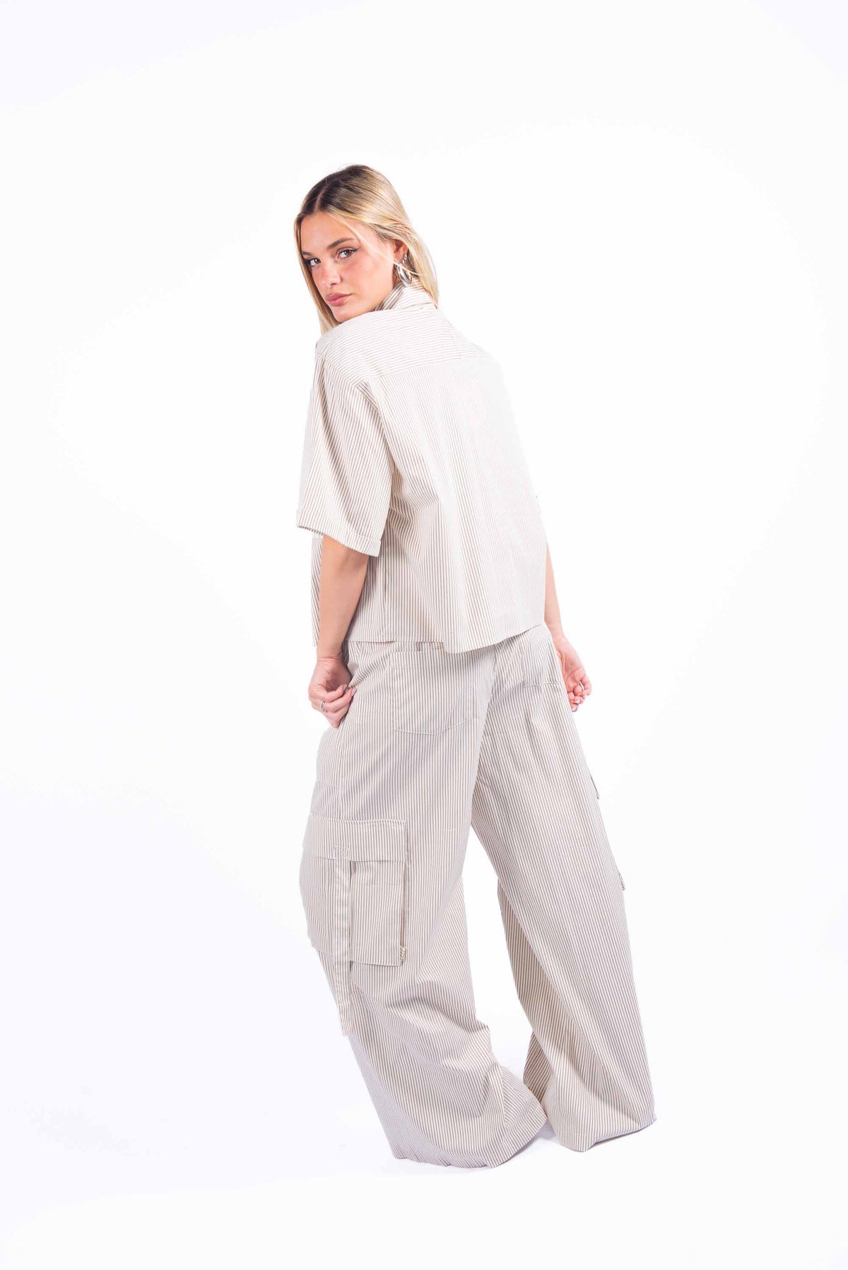 Camicia a Righe donna Tensione in - 4