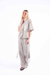 Pantaloni Cargo a Righe donna Tensione in - 5