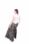 Abito Lungo Combinato Camouflage donna Tensione in - 3