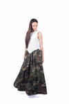 Abito Lungo Combinato Camouflage donna Tensione in - 5