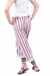 Pantaloni a Righe India donna Tensione in - 3