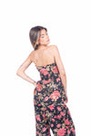 Top a Fascia Stampa Floreale donna Tensione in - 5