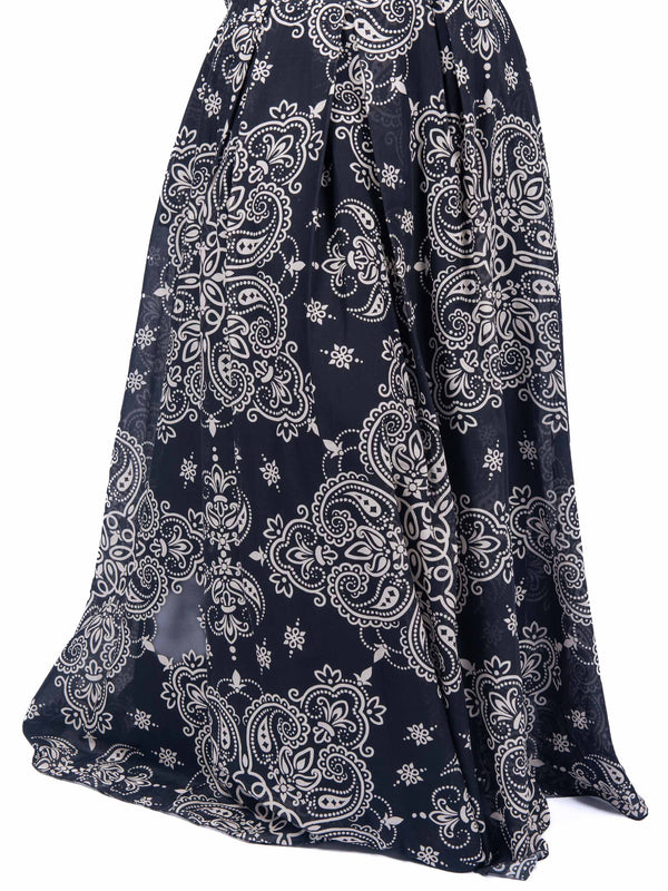 Gonna Lunga Stampa Paisley da donna Tensione in