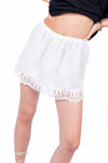 Maxi T-shirt Combinata con Sangallo donna Tensione in - 4