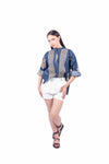 Shorts Bianchi con Elastico donna Tensione in - 4
