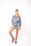 Camicia Stampa Paisley donna Tensione in - 4