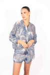 Camicia Stampa Paisley donna Tensione in - 1