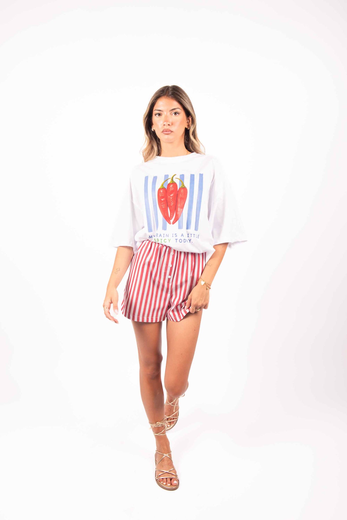 Completo T-Shirt e Shorts donna Tensione in - 3