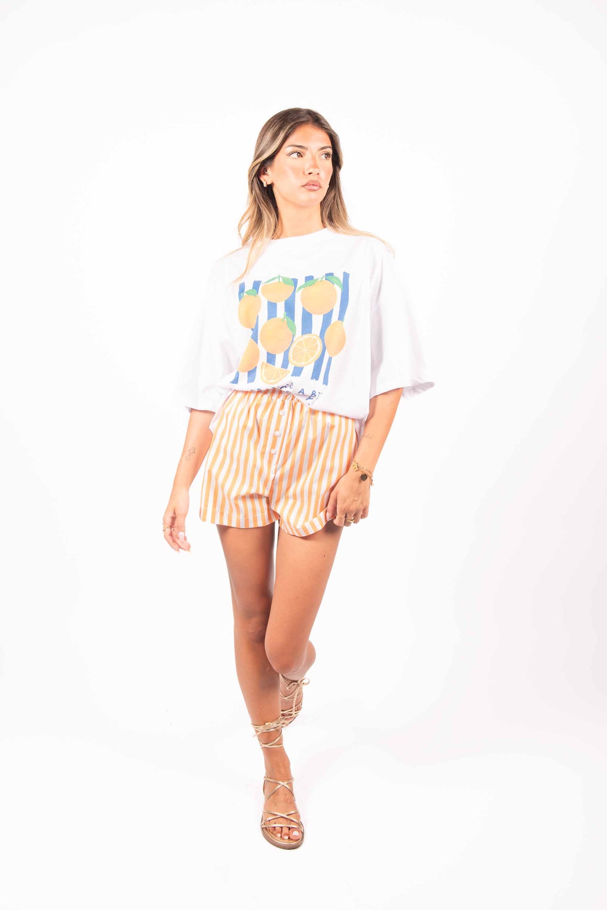 Completo T-Shirt e Shorts donna Tensione in - 2