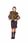 Gonna Midi Mesh Camouflage donna Tensione in - 4