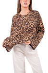 Maglia Oversize Leopardata donna Tensione in - 1