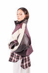 Bomber ColorBlock in Ecopelle donna Tensione in - 5