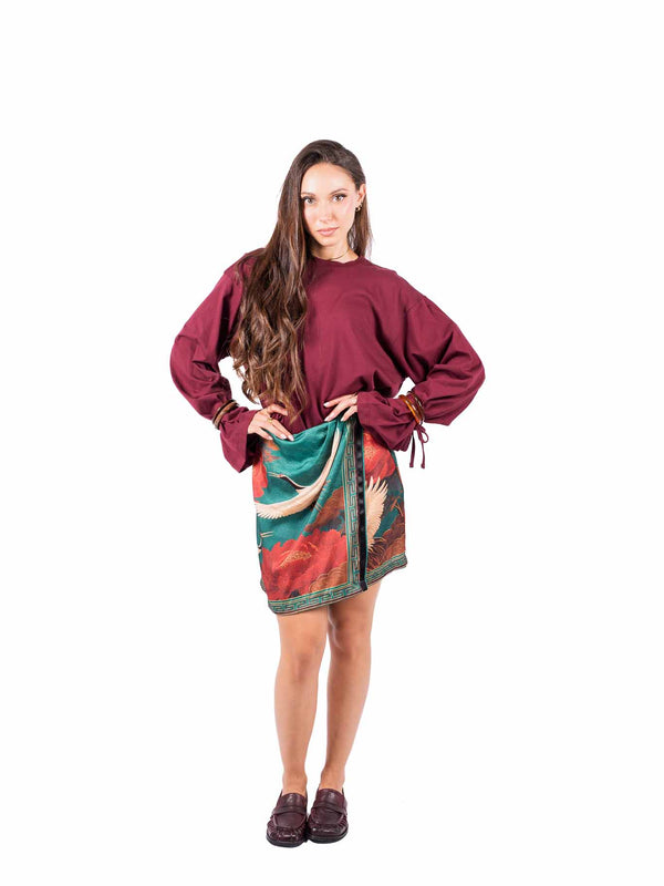 Maglia Oversize con Maniche a Campana da donna Tensione in