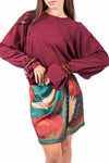 Maglia Oversize con Maniche a Campana donna Tensione in - 4