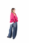 Jeans Balloon Lavaggio Medio donna Tensione in - 4