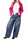 Jeans Balloon Lavaggio Medio donna Tensione in - 1