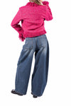 Jeans Balloon Lavaggio Medio donna Tensione in - 3