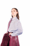 Camicia a Righe con Cravatta donna Tensione in - 2